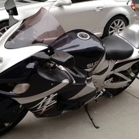 增城新塘代友出成色很新的99GSX1300铃木隼全段吉村排气接刀买车送礼品