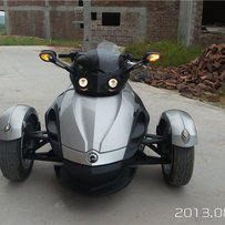 出精神09年庞巴迪三轮一台