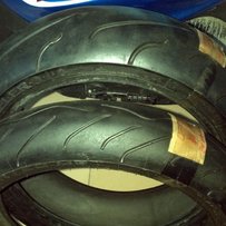 佛山出售象牌前120后180对胎