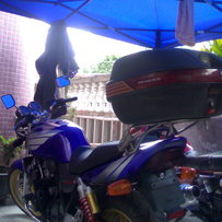 番禺出售CB400 一、二、三代不锈钢后货架(要有后扶手才可以装)